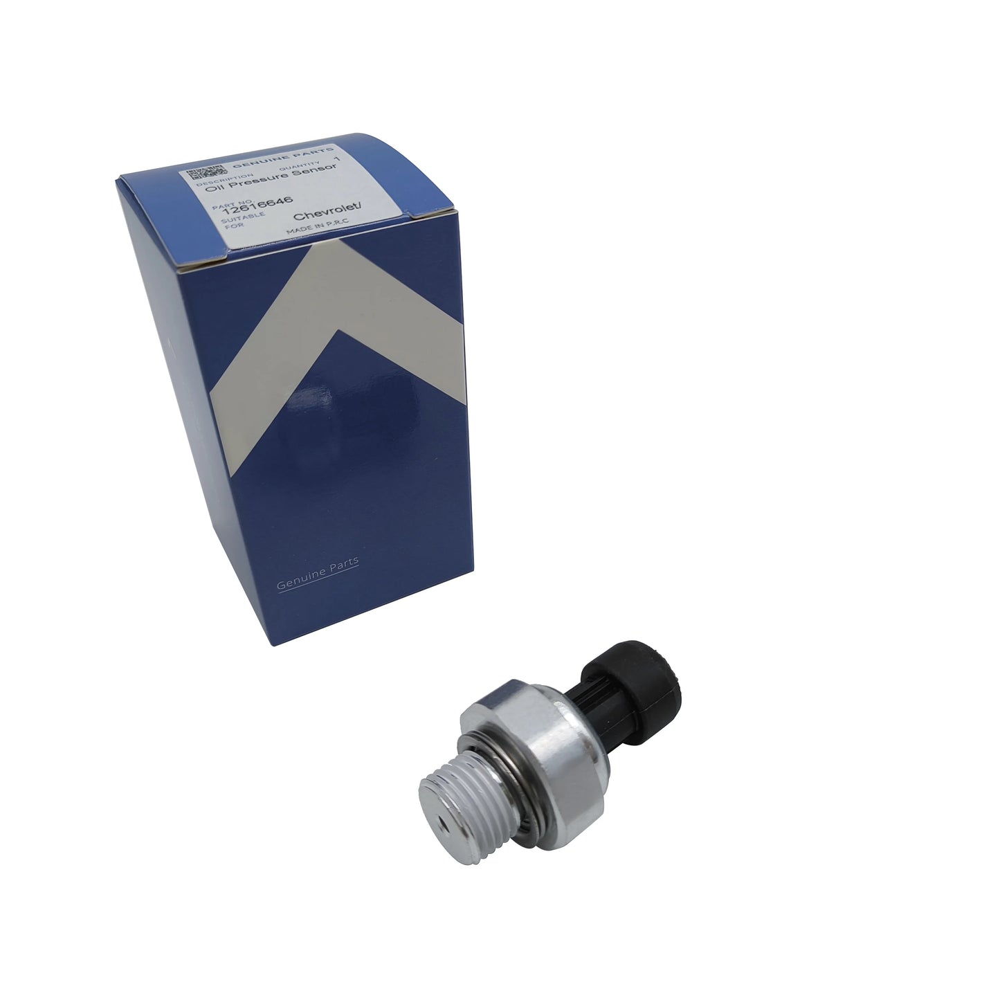 Interruptor del sensor de presión de aceite 12616646 WESPC. Adecuado para motores Buick Chevrolet de 4,8 l, 5,3 l, 6,0 l y 6,2 l. Equipo GMC