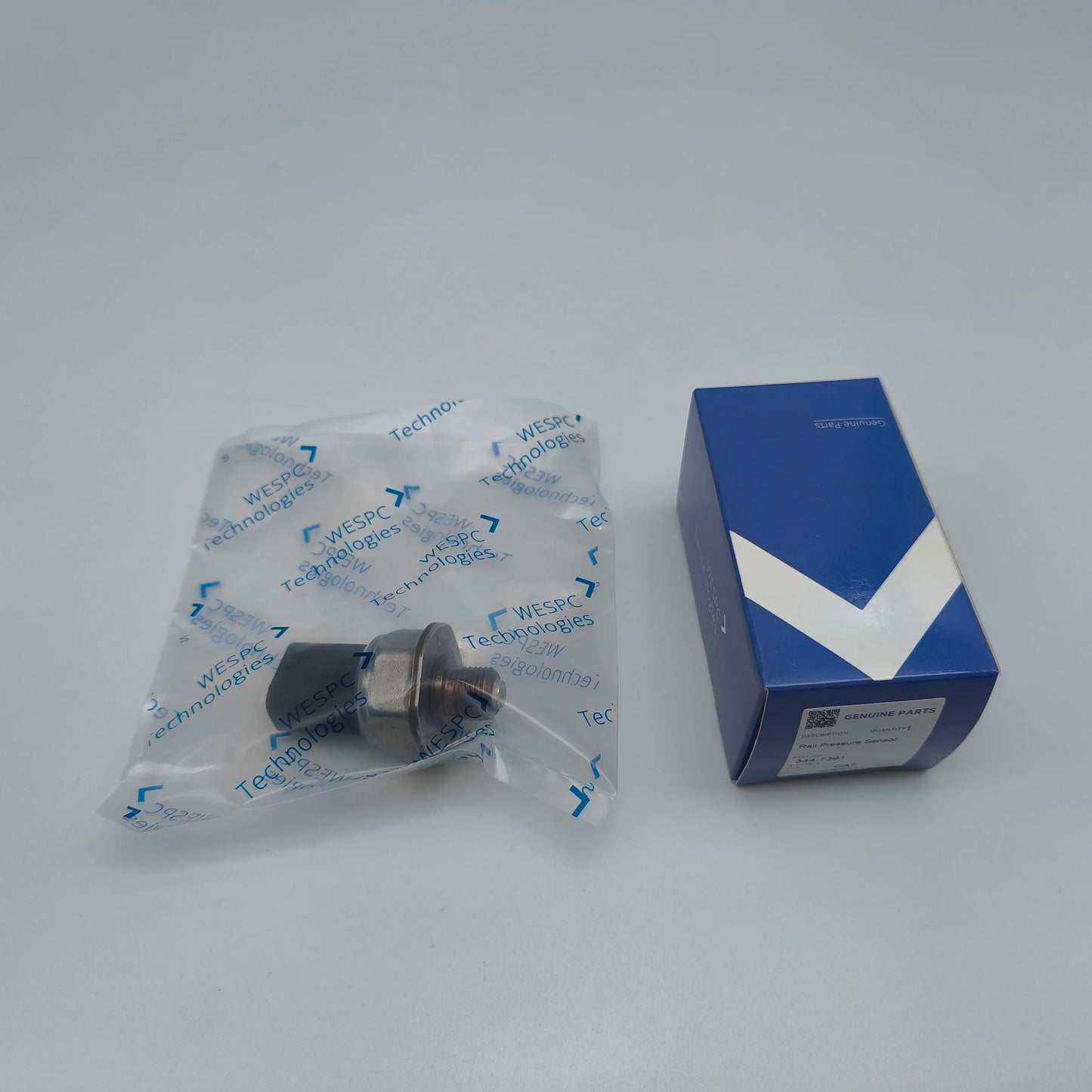 344-7391 3447391 Fuel Rail Pressure Sensor Switch WESPC . Suitable for Caterpillar 303.5e 304e 305.5e 305e 308e 336e