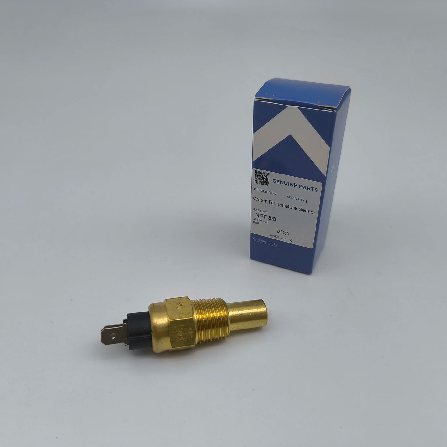 VDO 3/8 NPT 17mm Thread Diesel Engine Oil and Water Temperature Sensor WESPC . Suitable for Generator Set Part