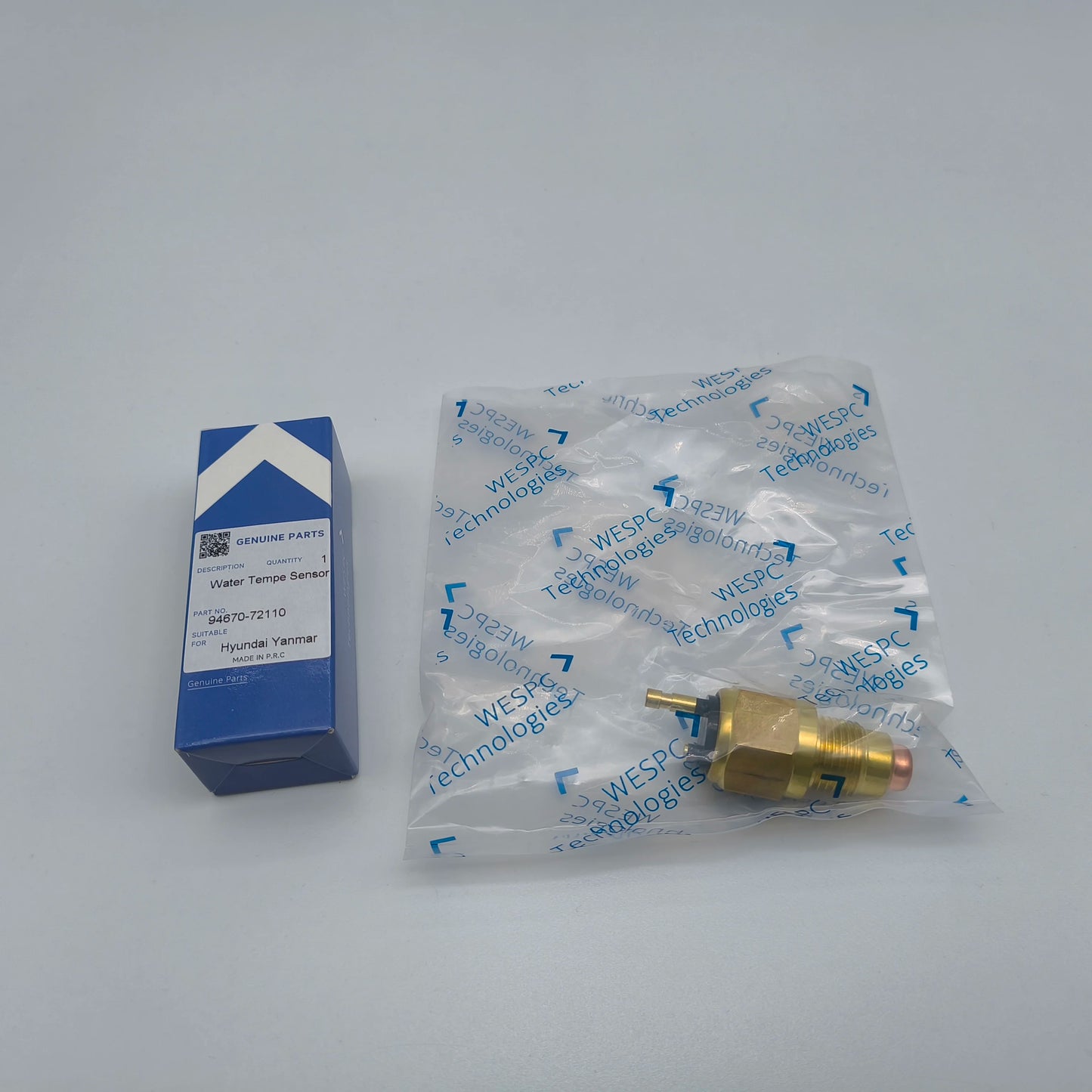 94670-72110 Water Temperature alarm Sensor Switch  WESPC . Suitable for Yanmar 4TNV94/ 98 Excavator parts
