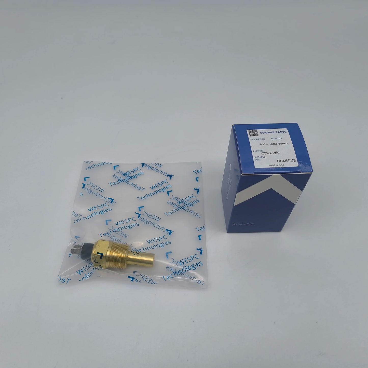 C3967250 Water Temperature Sensor WESPC . Suitable for Dongfeng Cummins Diesel Engine 4BT 6BT