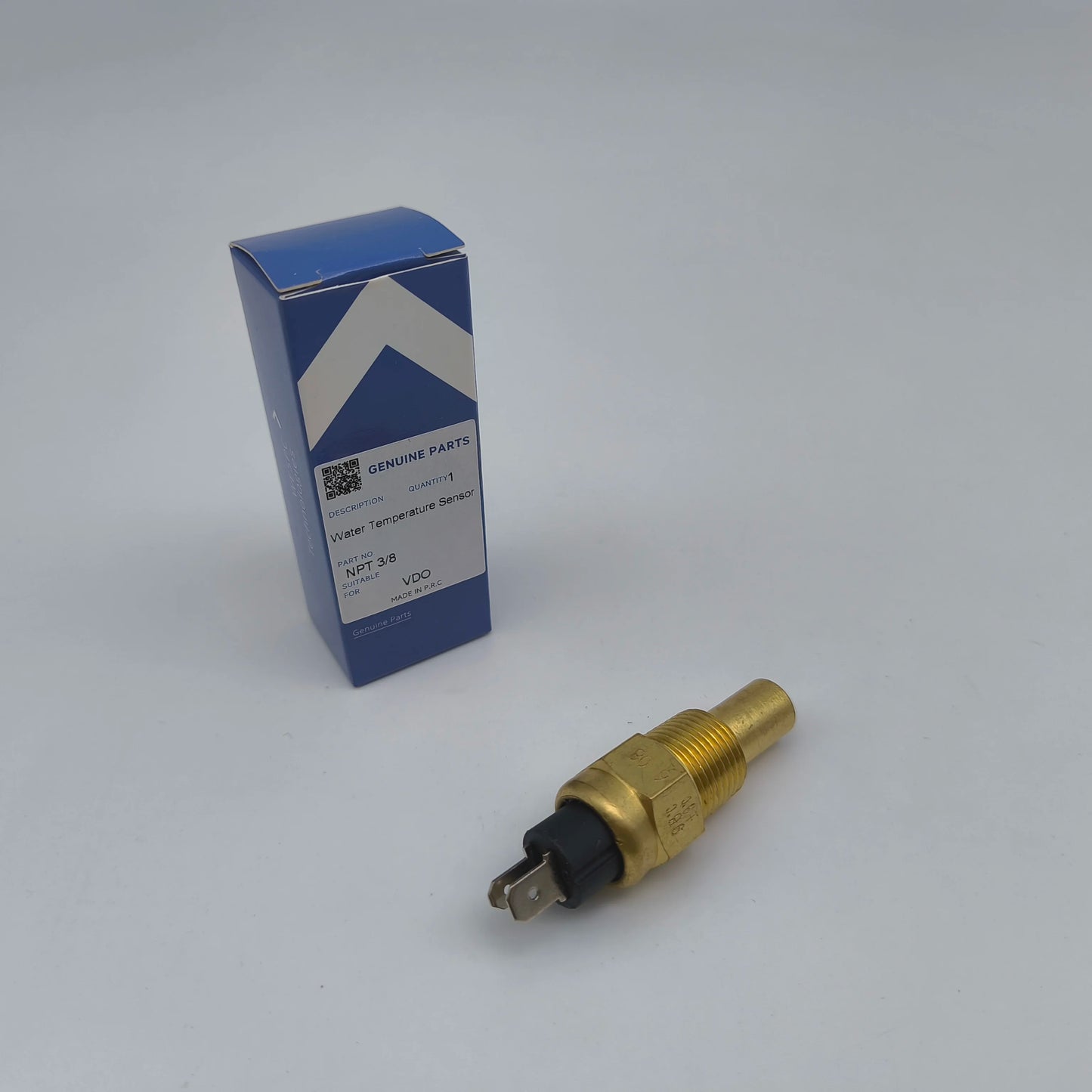 VDO 3/8 NPT 17mm Thread Diesel Engine Oil and Water Temperature Sensor WESPC . Suitable for Generator Set Part