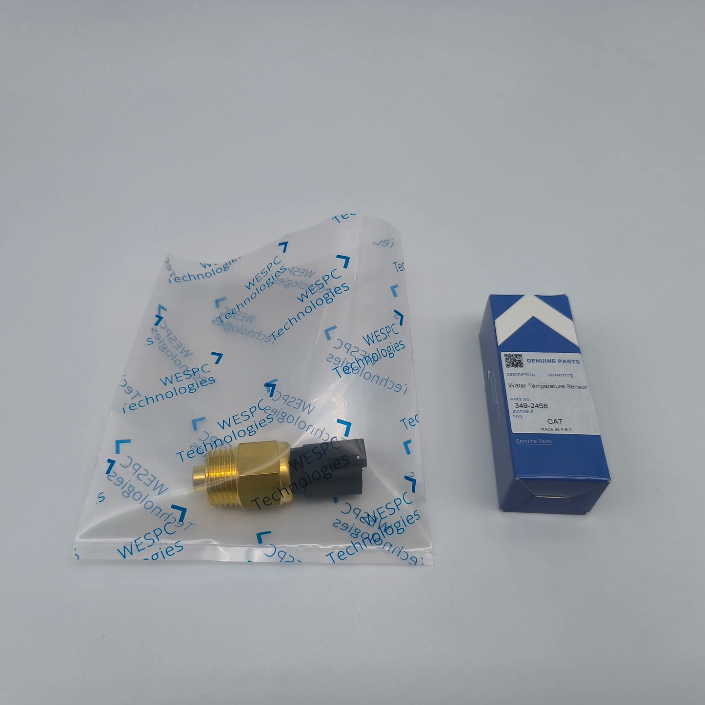 Water Temperature Sensor 349-2458 WESPC . Suitable for Construction Machinery Engine 1106 1103