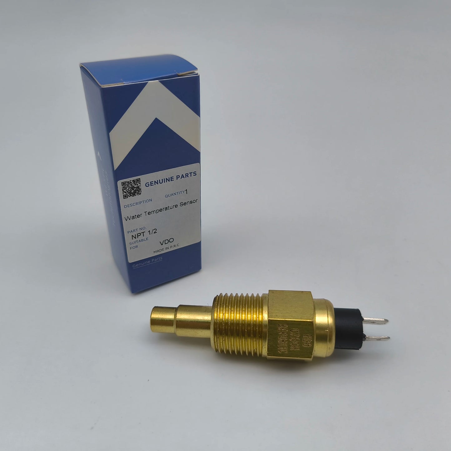 Sensor de temperatura del agua VDO 1/2 NPT Transmisor de interruptor WESPC Adecuado para generador de motor diésel Sensor eléctrico de origen