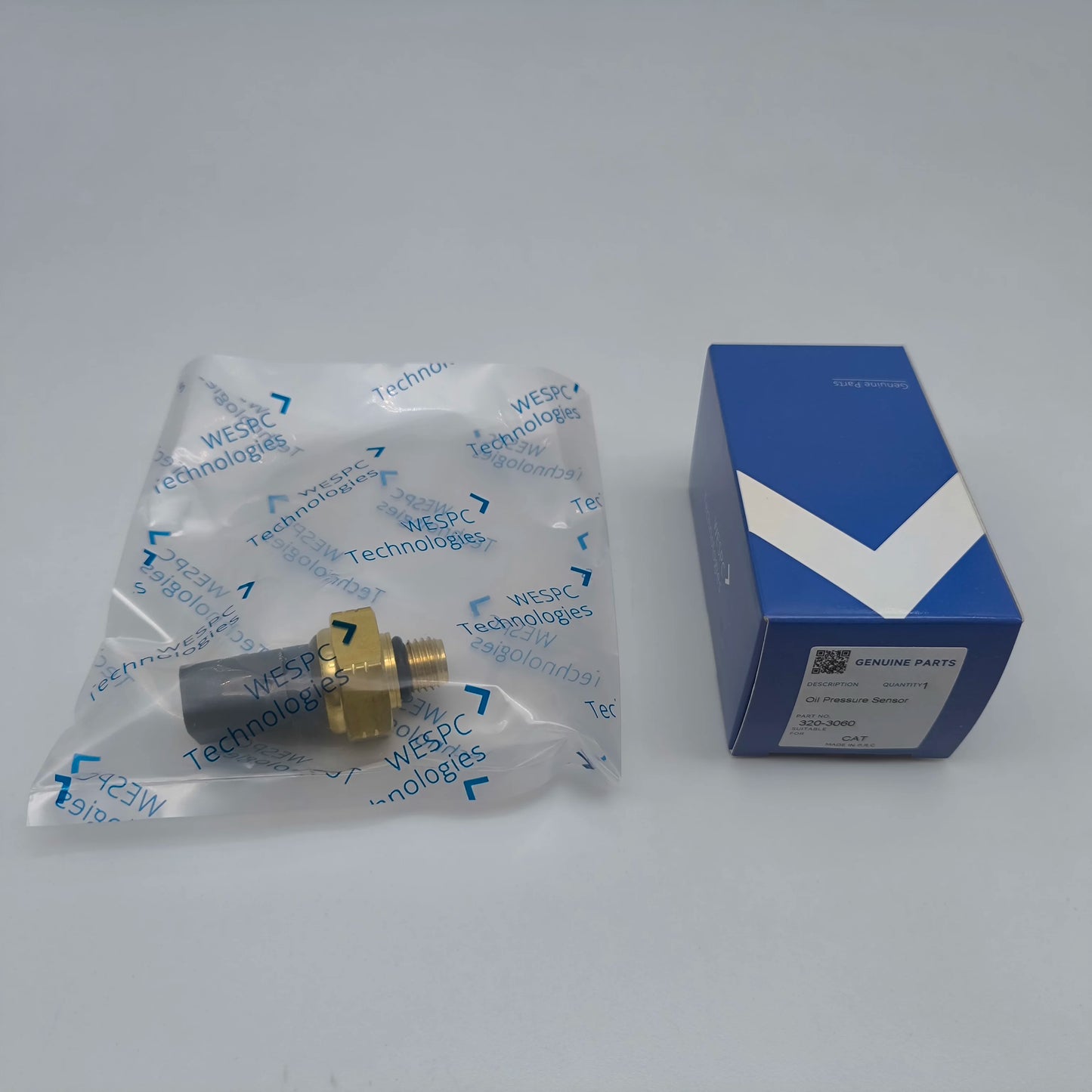 Oil Pressure Sensor 3203060 320-3060 E320D2 320D WESPC . Suitable for Caterpillar CAT C7.1 Engine Excavator Spare Parts