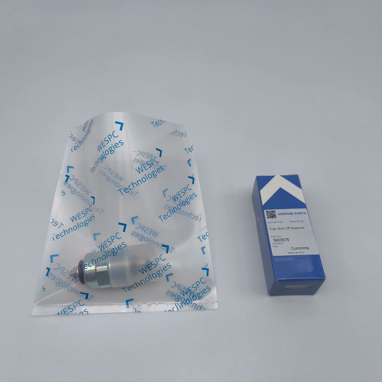 صمام الملف اللولبي لإيقاف تشغيل وقود الديزل 12 فولت 3903575 WESPC. مناسب لمحرك Cummins سعة 5.9 لتر 1988-1993