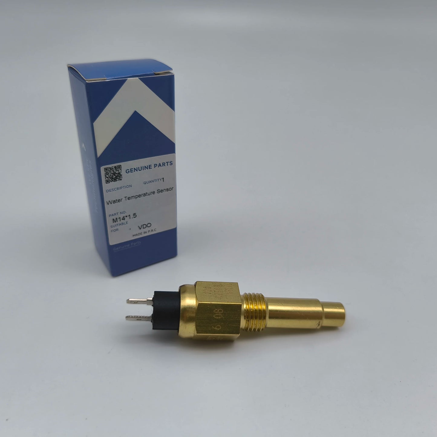 Sensor de temperatura del agua refrigerante M14x1,5 WESPC. Adecuado para camiones Mercedes-Benz Punto de conmutación VDO 100 ℃