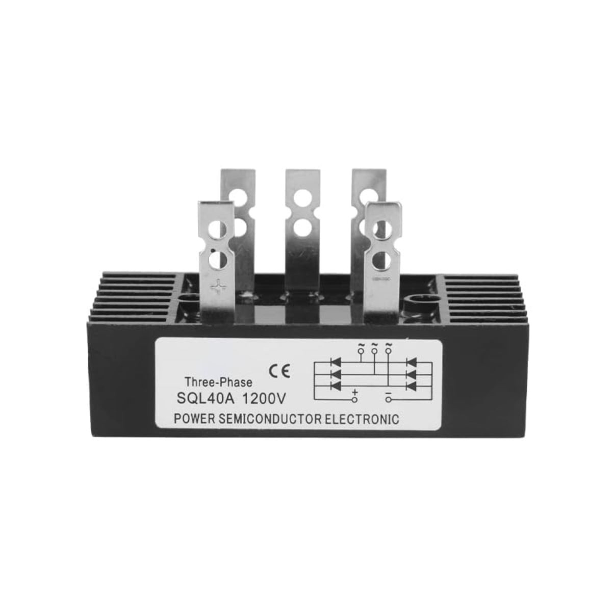 SQL40A Three Phase Power Semiconductor Electronic 1200V 40A Alternator Diode Rectifier for Diesel Generator