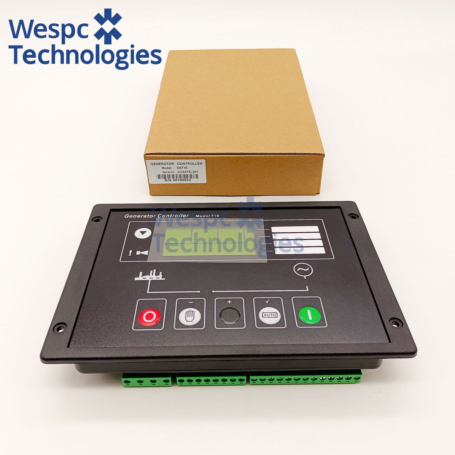 710 Generator Controller  Auto Start Control Module for LCD Display Engine Diesel Genset