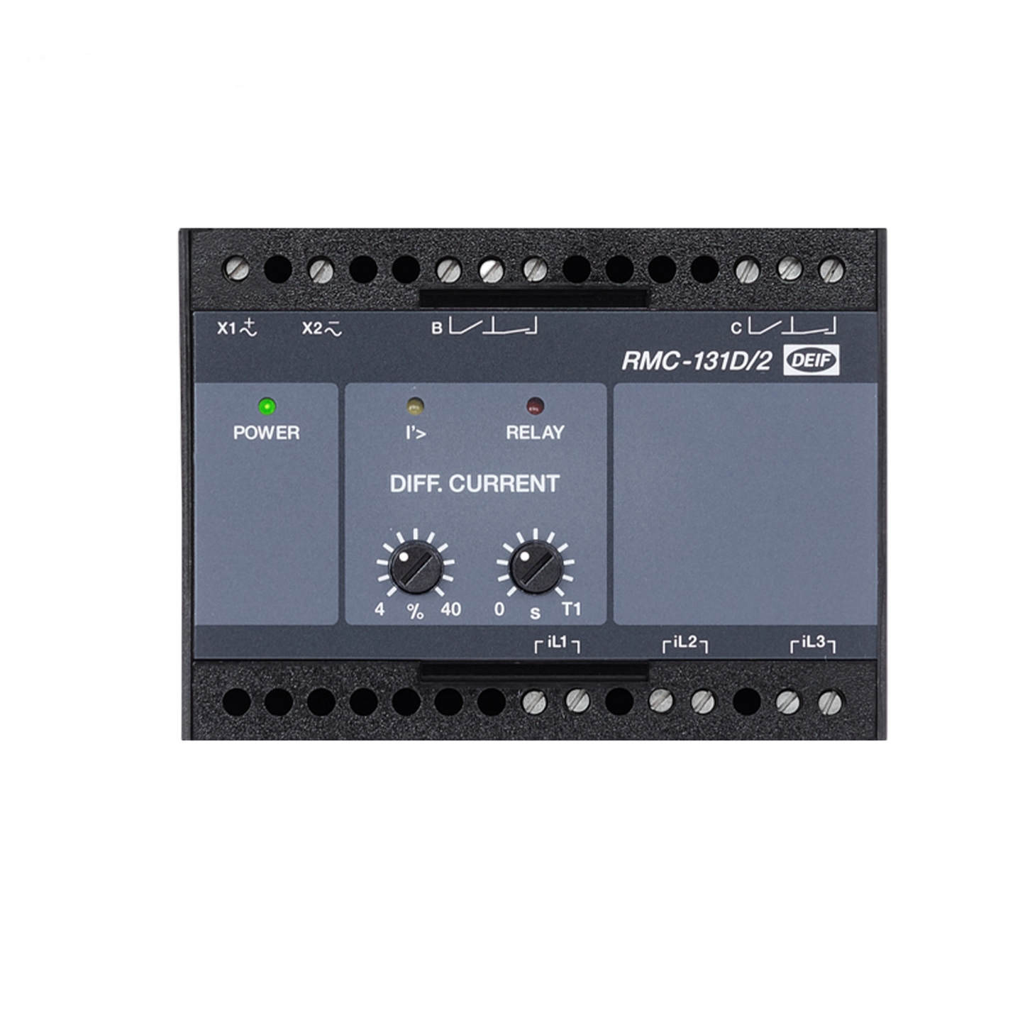 Original DEIF RMC131D Generator Current Relay Differential Current Relay RMC-131D