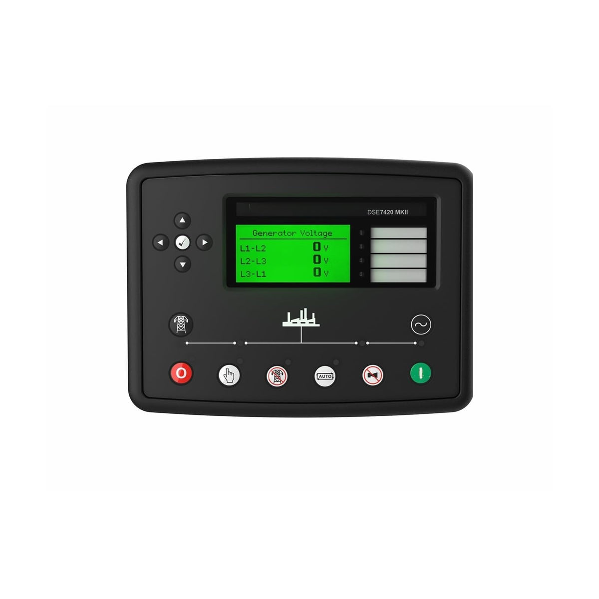 Original DeepSea DSE7420 MKII Auto Mains Failure Control Module Diesel Engine Genset Panel Controller