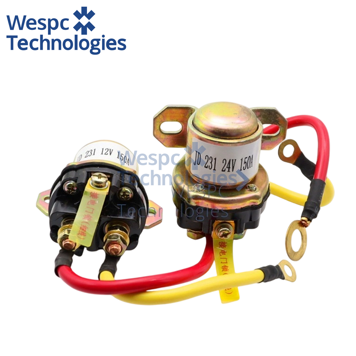 JD231 150A Heavy Duty Automotive Starter Relay 12V/24V DC Slow Engagement Solenoid Relay For Diesel Generator