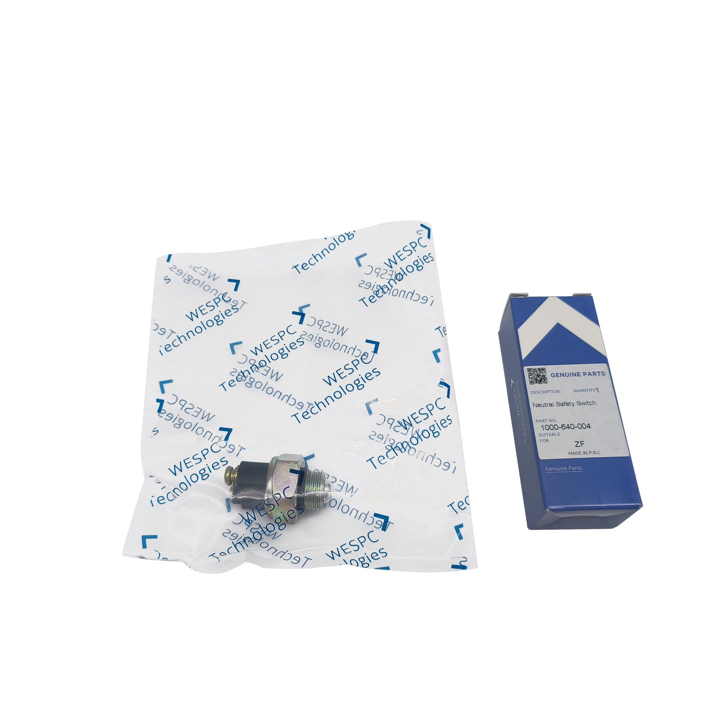 1000-640-004 Interruptor de seguridad de punto muerto para transmisión marina 3312308029 WESPC. Adecuado para Velvet Drive Borg Warner 71 72 73C 5000