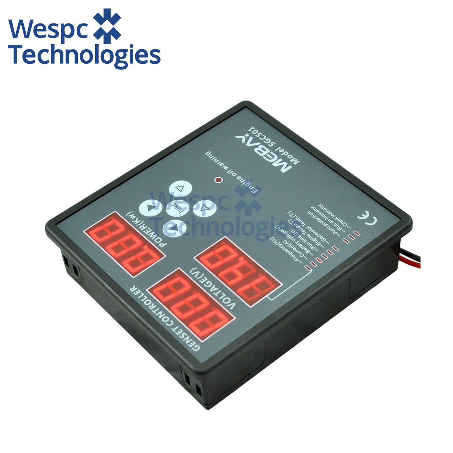 Original Mebay SGC501 Diesel Genset Automatic Detection and Protection Control Panel