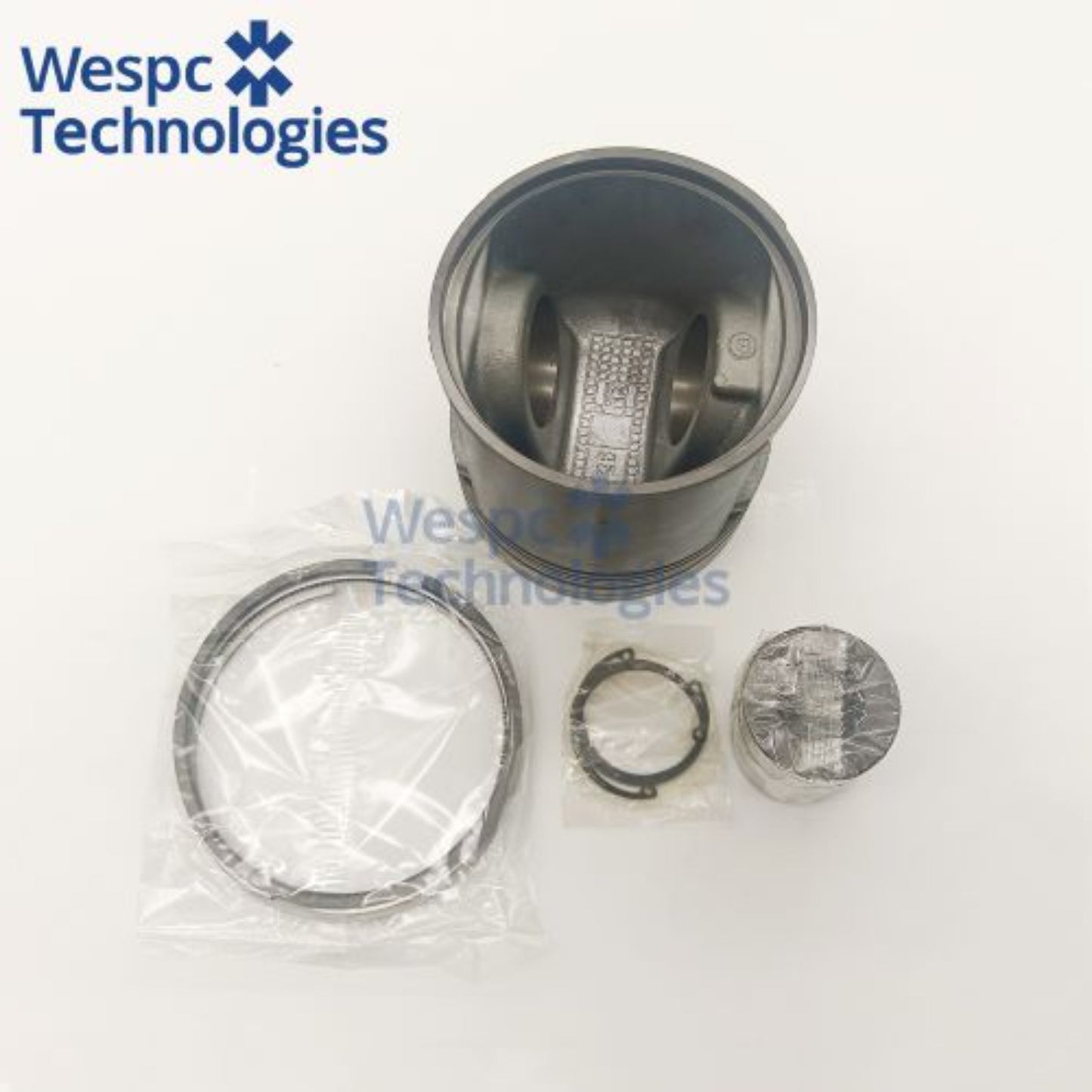 WESPC 4115P025 Piston Pin & Ring Kit STD Fits Perkins Engines – Durable Engine Rebuild and Repair Component