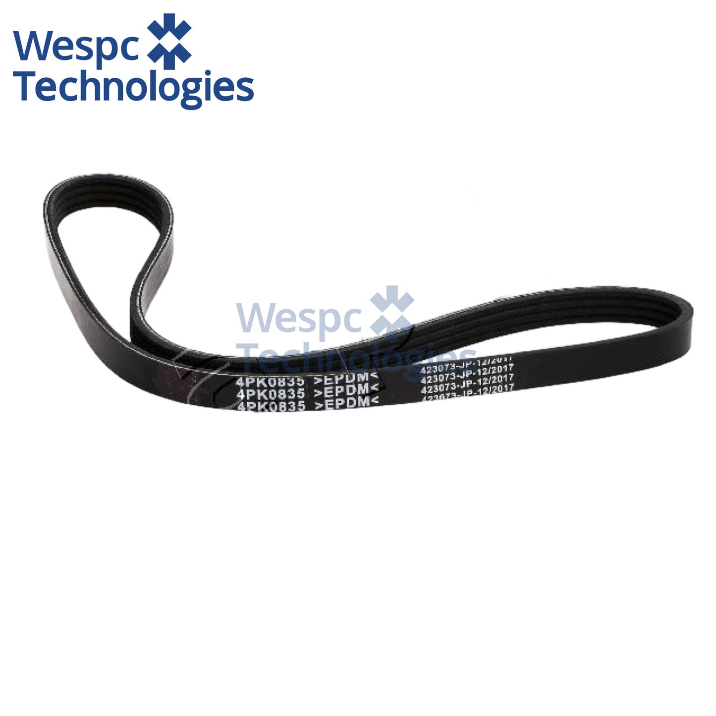 Genuine Gates 4PK835 Micro‑V Serpentine Belt 4 Ribs 835mm EPDM Multi‑Accessory Drive Belt