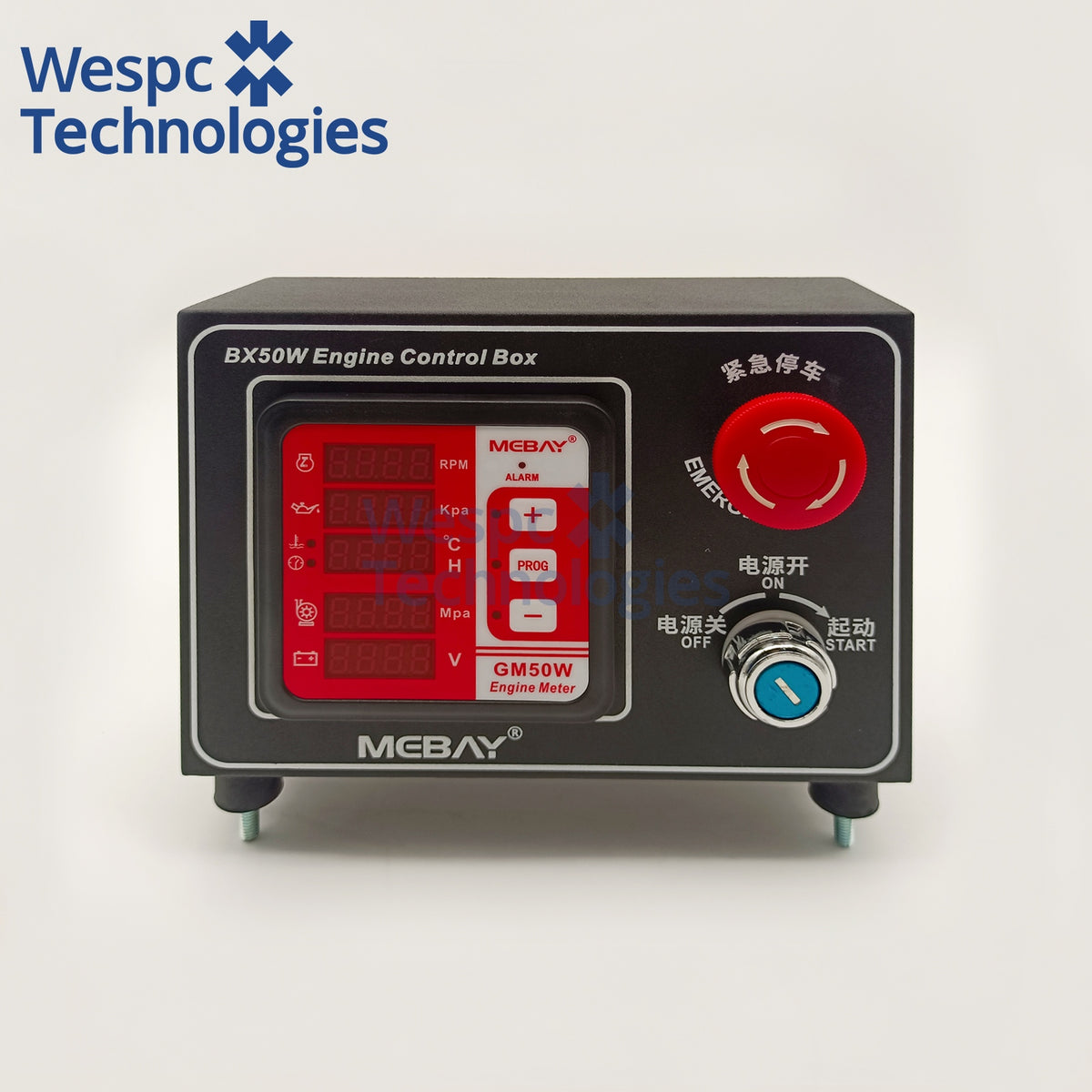 Original Genuine Mebay BX50W Plus Water Pump Engine Control Box Multi Functional Digital Meter