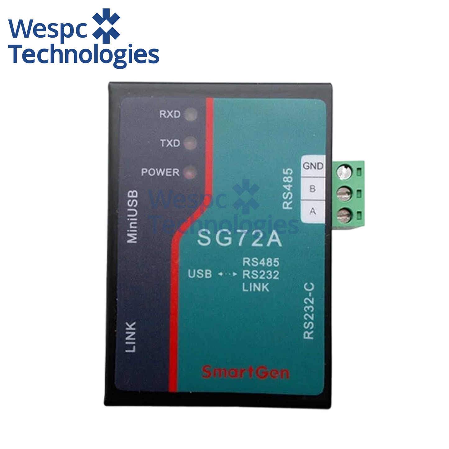 SG72A Communication Adapter USB to RS485 RS232 Converter Module For HGM Series Generator Controller