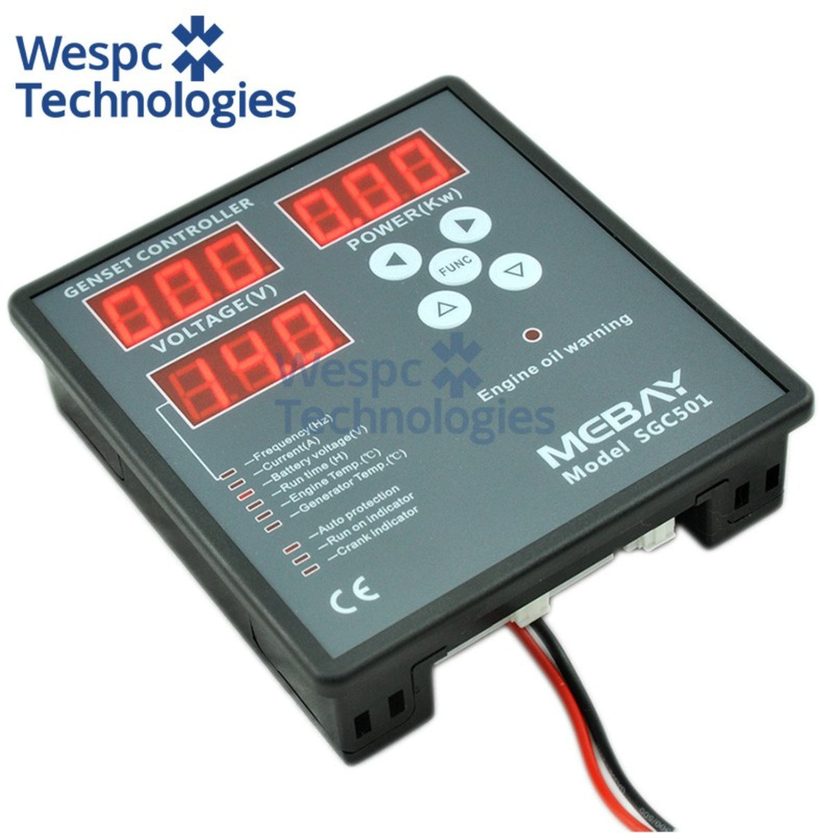 Original Mebay SGC501 MK2 Led Multi Functional Generator Meter Start-Stop Controller