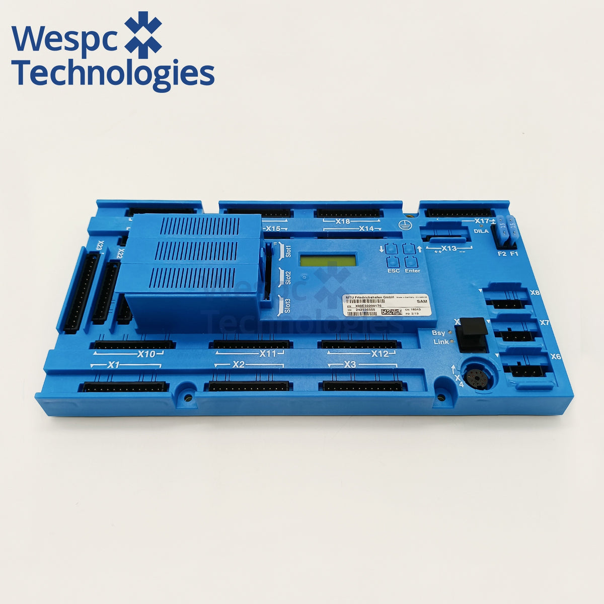 Original MTU X00E50200176 SAM Connection Interface Base Board For MTU 4000 Series Diesel Engine Genset Replace X00012111