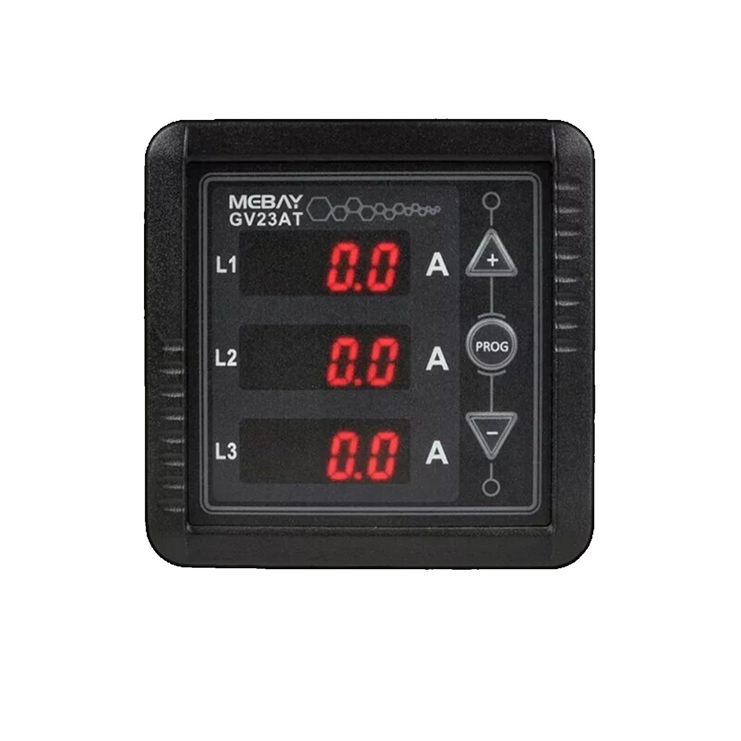 Original MEBAY GV23AT MKII Three Phase Digital Ammeter LED Display AC Current Panel Meter