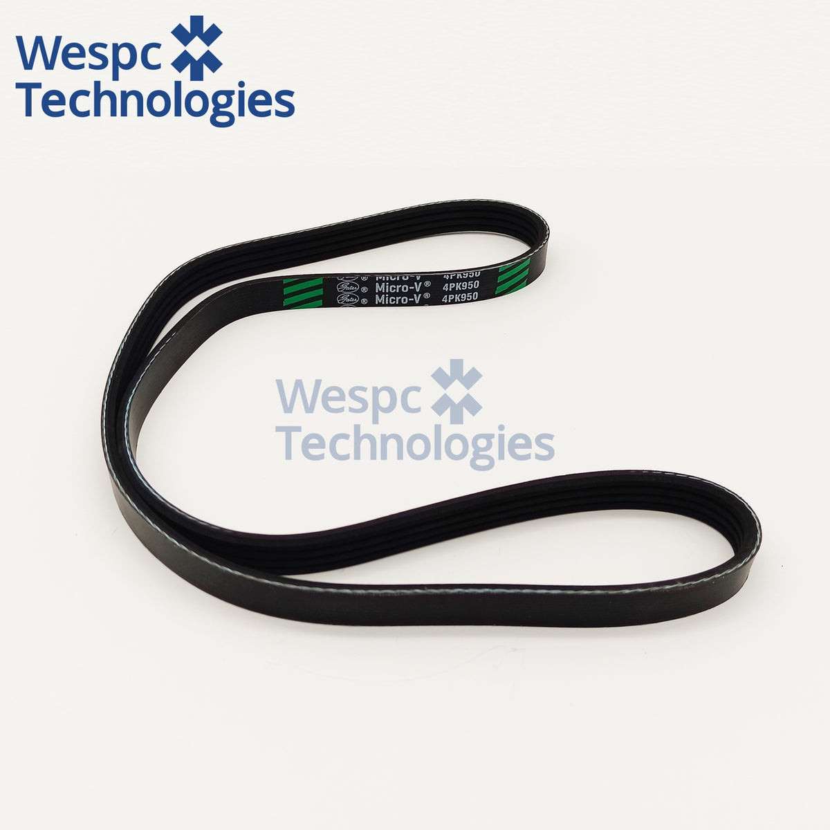 Original Gates 4PK950 Micro-V Multi-Rib Serpentine Belt 4 Ribs 950mm For Chevrolet Aveo Daewoo Kalos Hyundai Kia