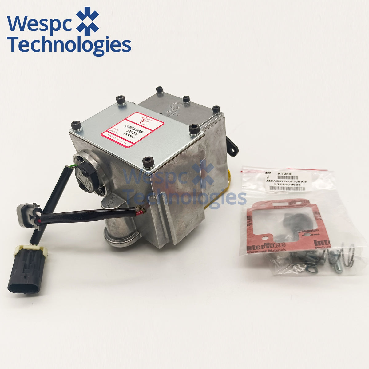 Original GAC ADD175F-24 External Electronic Actuator 24V Diesel Generator Fuel Control Actuator