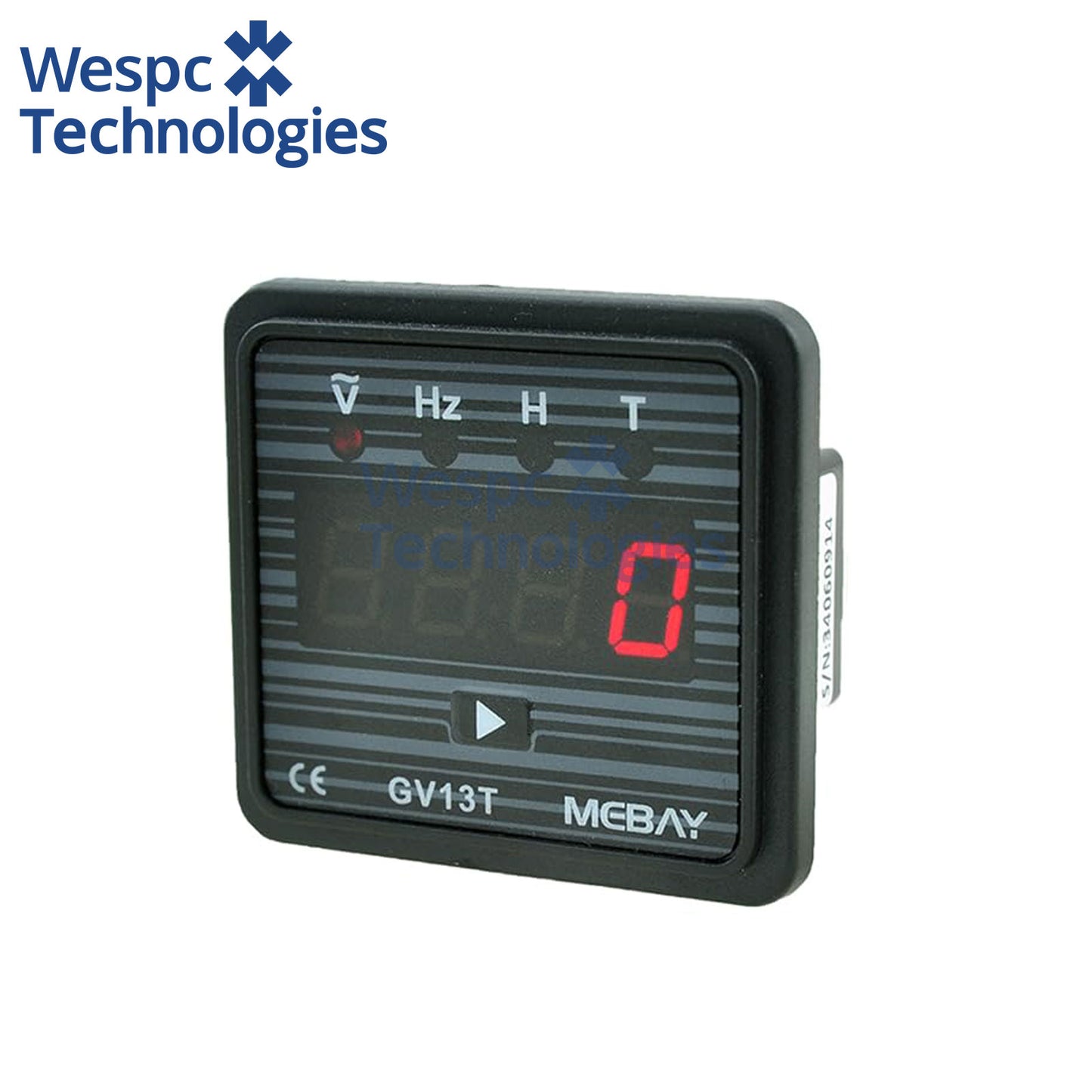 Original Mebay GV13DC Motor Digital Meter with 4-Digit High-Brightness Digital Tube Generator