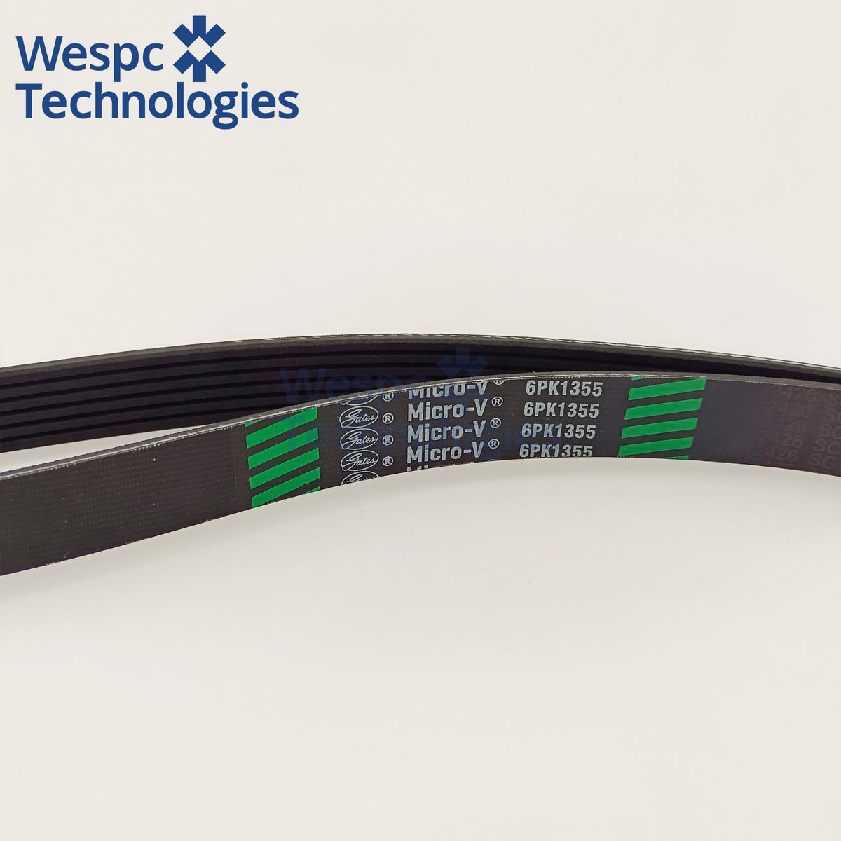 Original Gates 6PK1355 Micro-V Serpentine Belt 6 Ribs 1355mm For Peugeot Citroen Ford Engine Accessory Drive