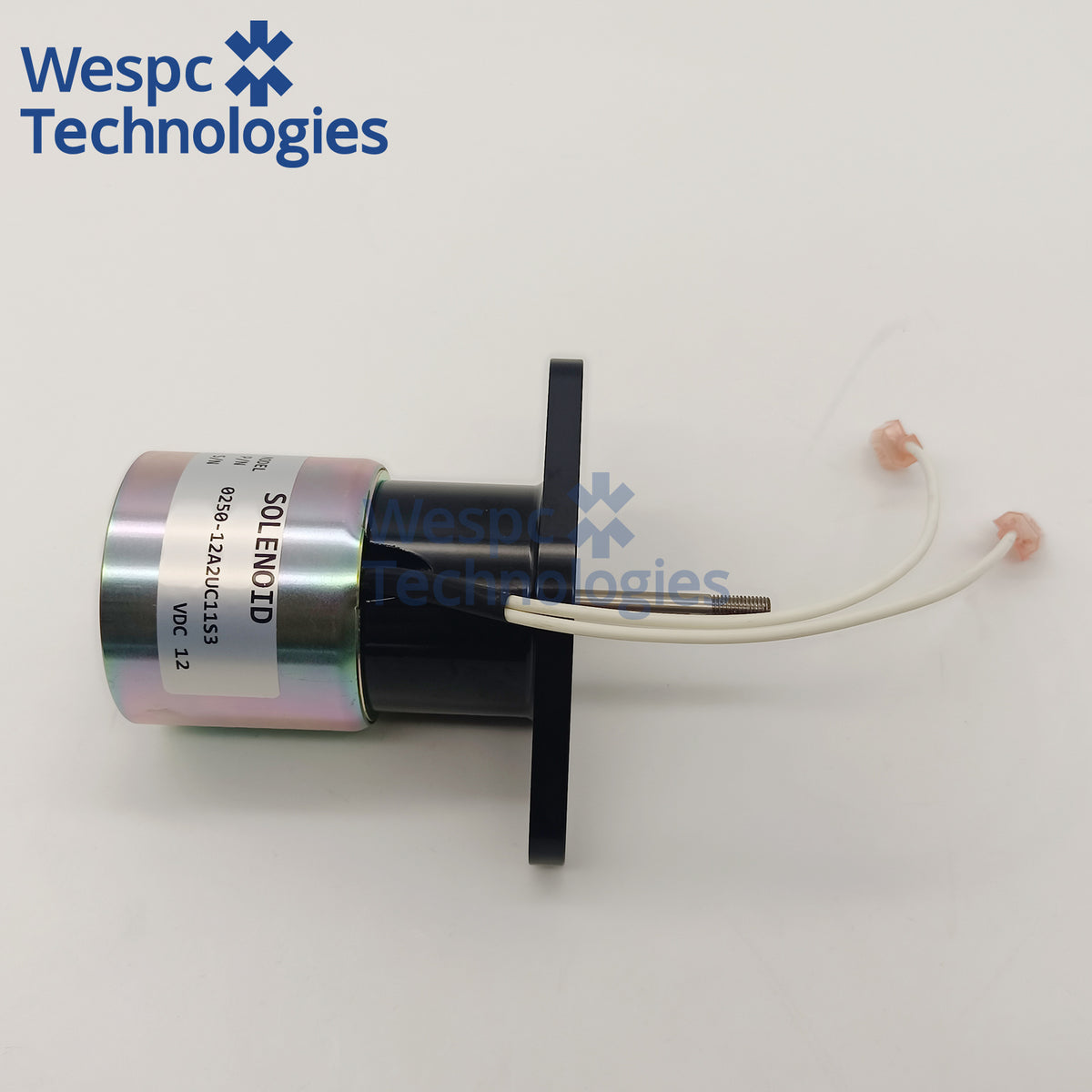 0250-12A2UC11S3 12V Fuel Shutoff Solenoid Cross 8250-1502 for Cummins C110D5 and Woodward Series Genset