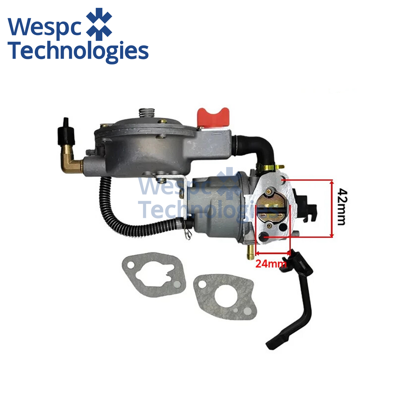 LPG168 LPG CNG LNG Gas Genset Auto Start Controller LCD Hour Meter DC8-35V 12/24V Gas Valve Ignition Sequence Control