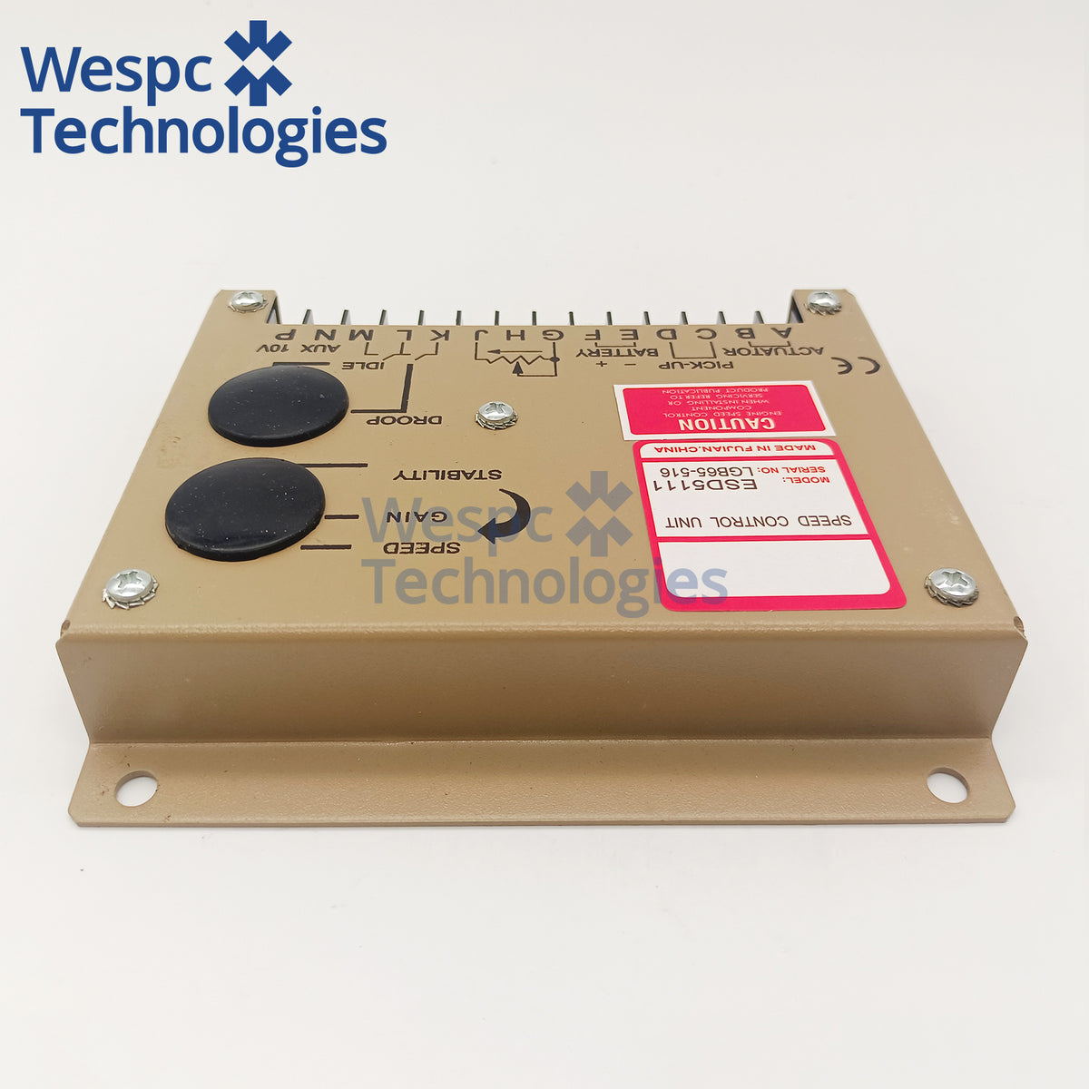 ESD5111 Electronic Governor Diesel Generator Speed Control Unit for Industrial & Standby Genset