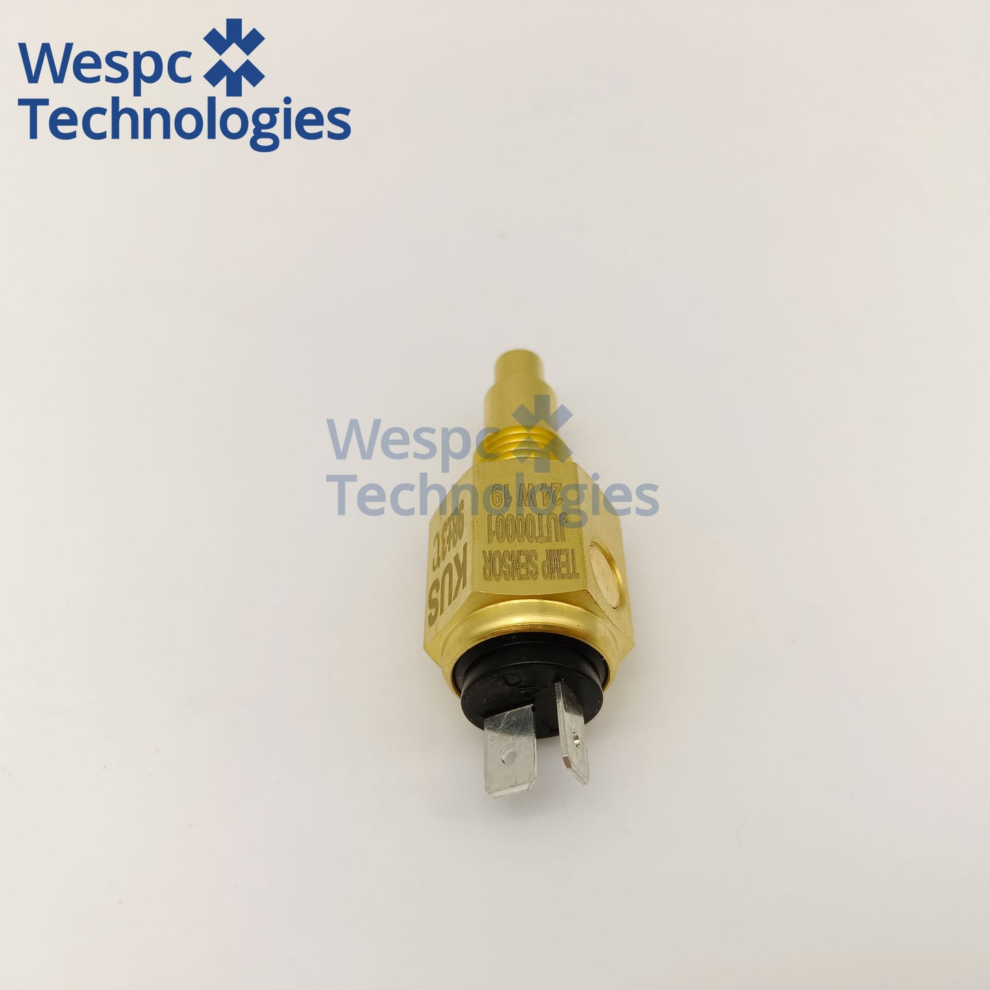 Original KUS JUT00001 Coolant Water Temperature Sensor M14×1.5 Thread 98℃ Overheat Alarm Dual Spade NTC Temp Sender