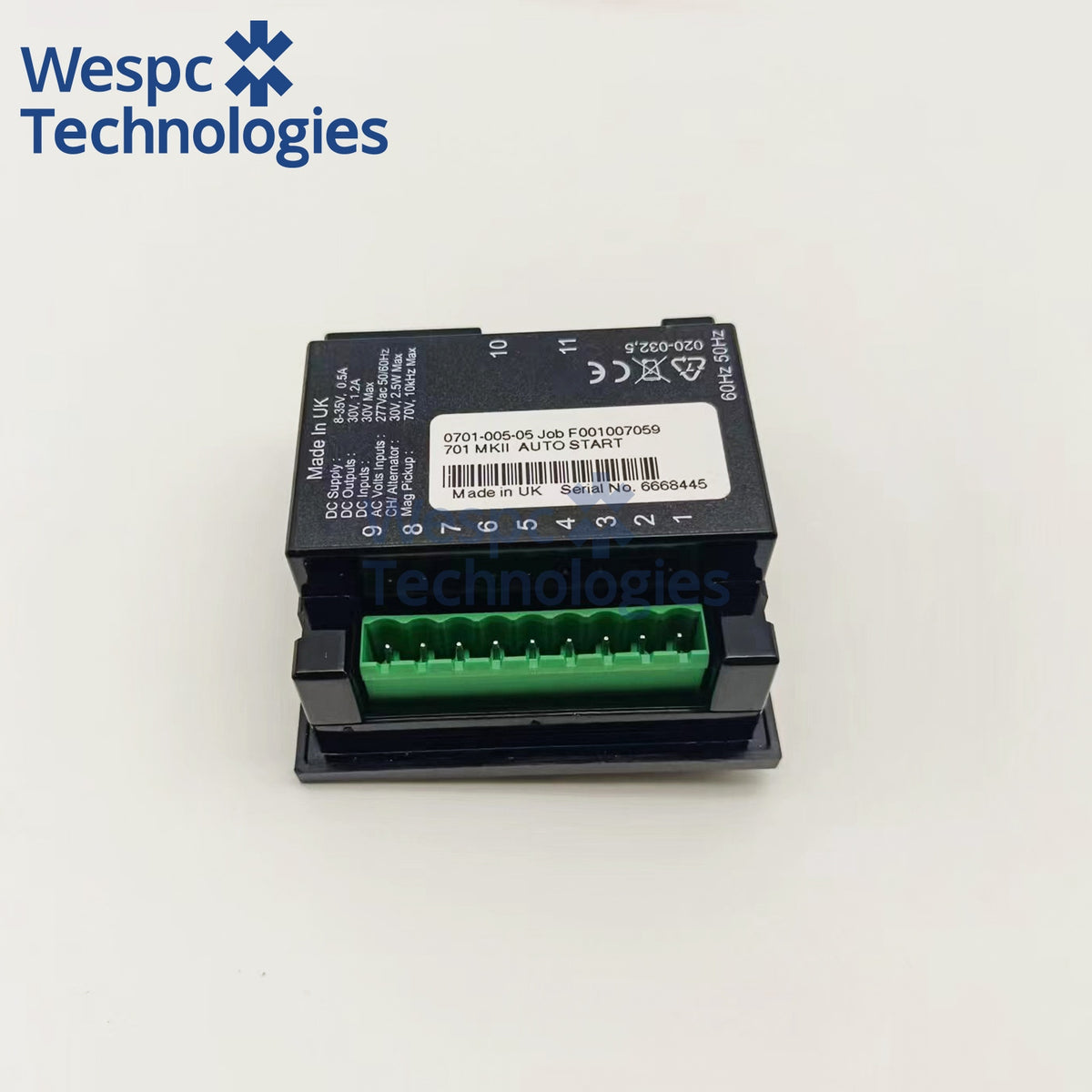 Original DSE701 MKII Auto‑Start Diesel Generator Controller Module