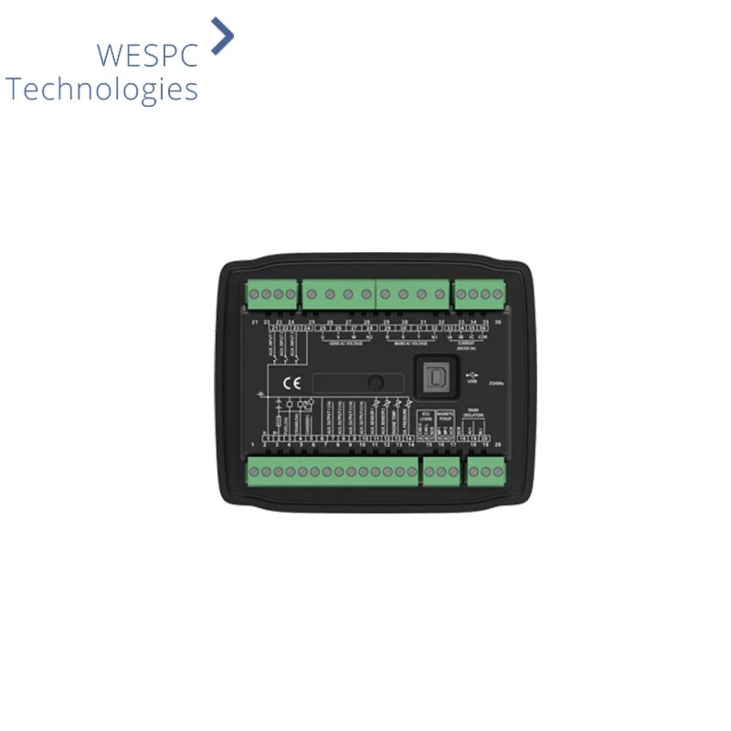 Original Smartgen HGM4010CAN Genset Controller with CAN Bus J1939 RS485 USB