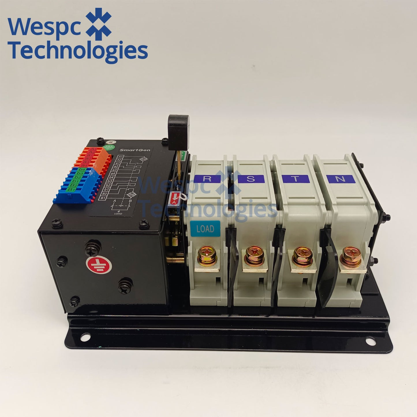 Original SmartGen SGQ125A 4P 125A ATS Automatic Transfer Switch Dual Power Automatic Switch Four Pole Isolation Changeover Switch