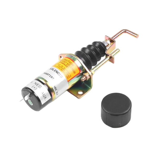 366-07197 12V Fuel Shutoff Solenoid Valve Replacement For Lister Petter LPW LPWS LPWT Diesel Engine Generator