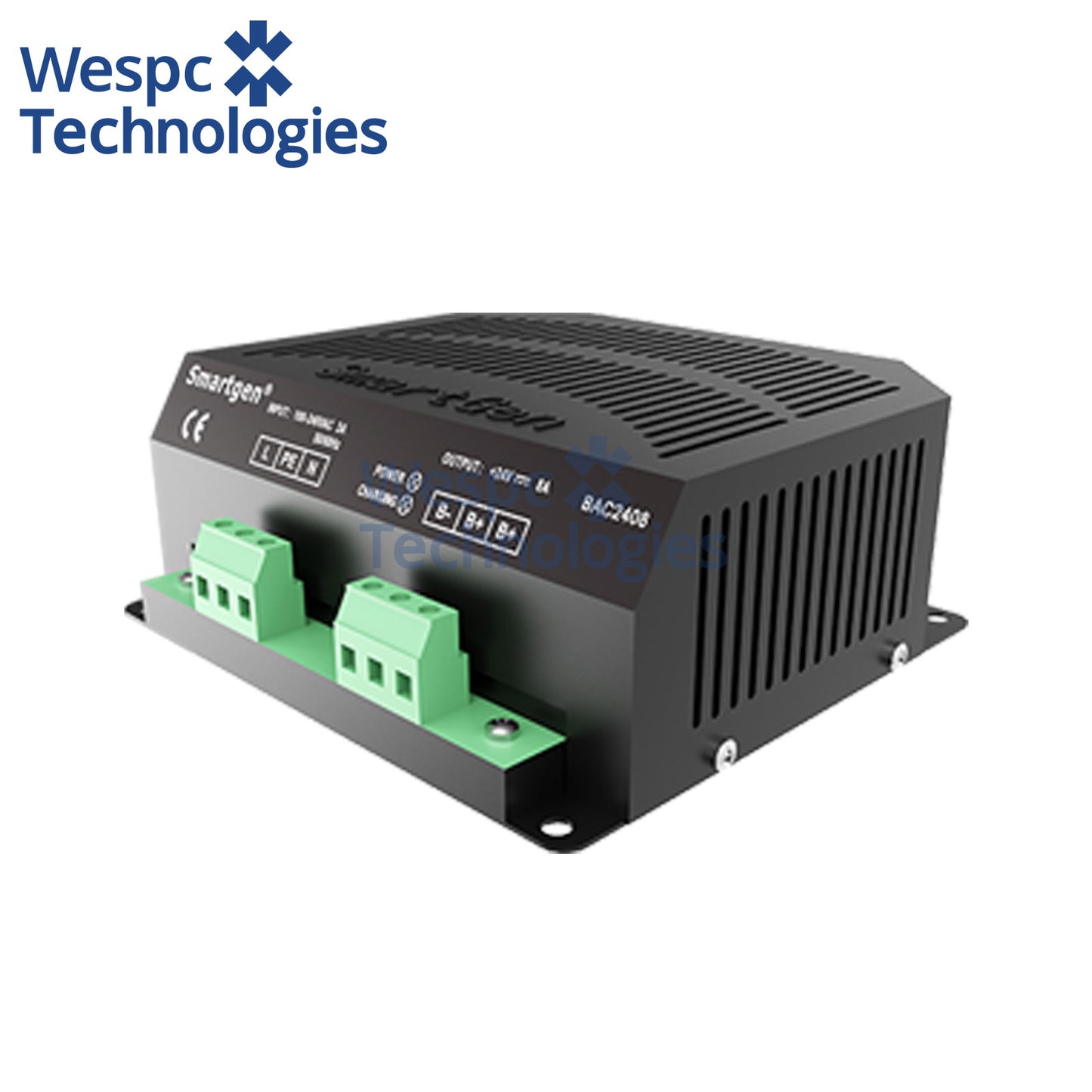 Original SmartGen BAC2408 8A 24V intelligent Floating Battery Charger Generator Auto Power Module