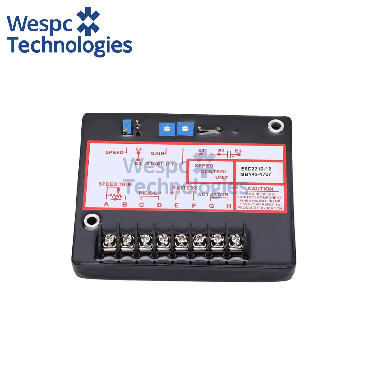 ESD2210 Electronic Governor 12V Diesel Generator Speed Controller