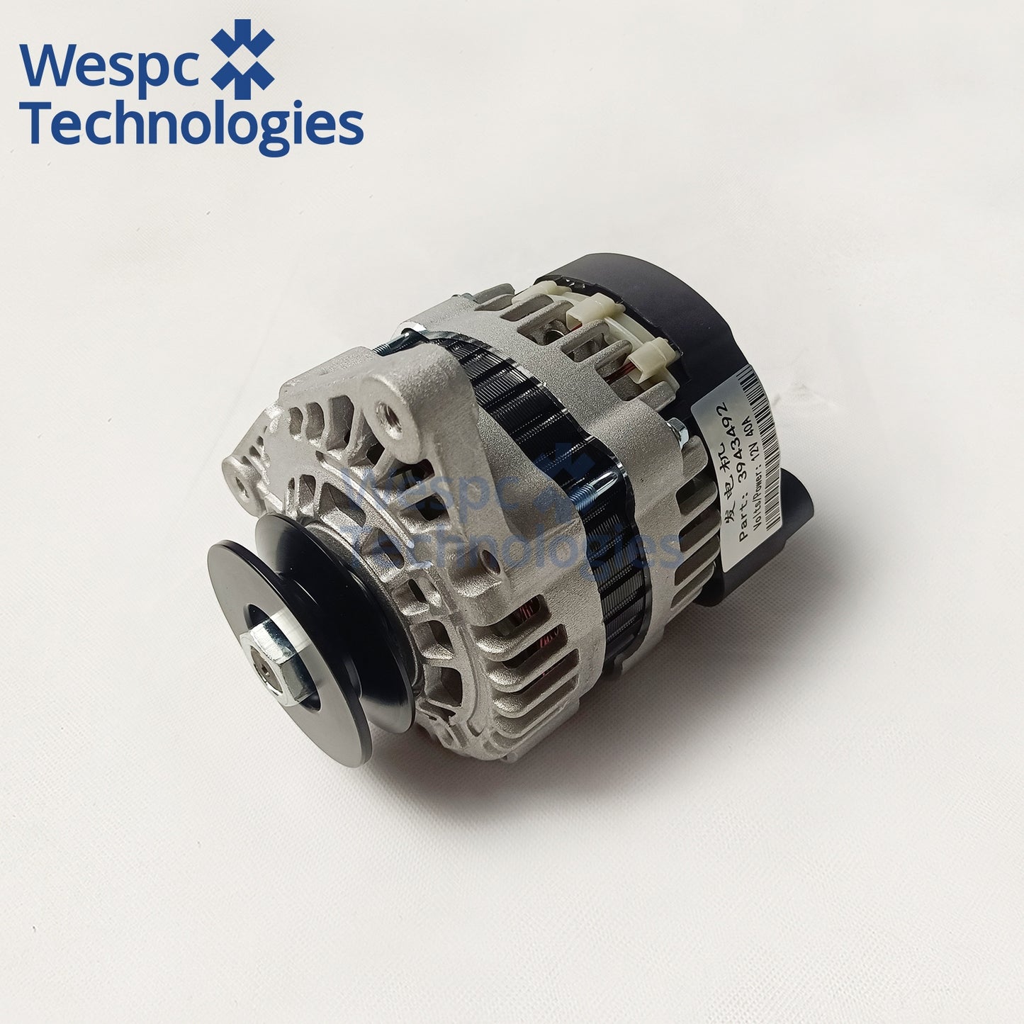 T415996 3943492 12V 40A Alternator Compatible for Perkins 404D‑22 404D‑22T 404C‑22 404C‑22T Diesel Engine