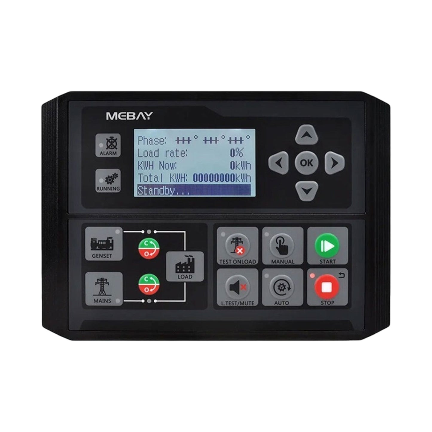Original DC42DR MK4 Generator Controller Engine Remote Monitoring Control Unit