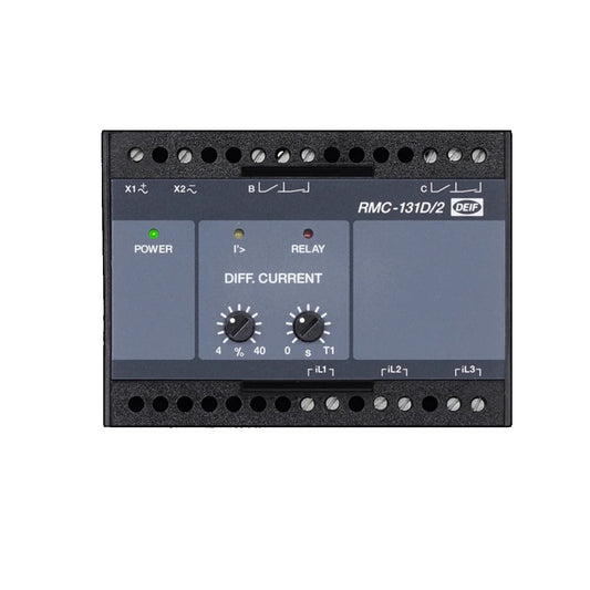 Original DEIF RMC131D Generator Current Relay Differential Current Relay RMC-131D