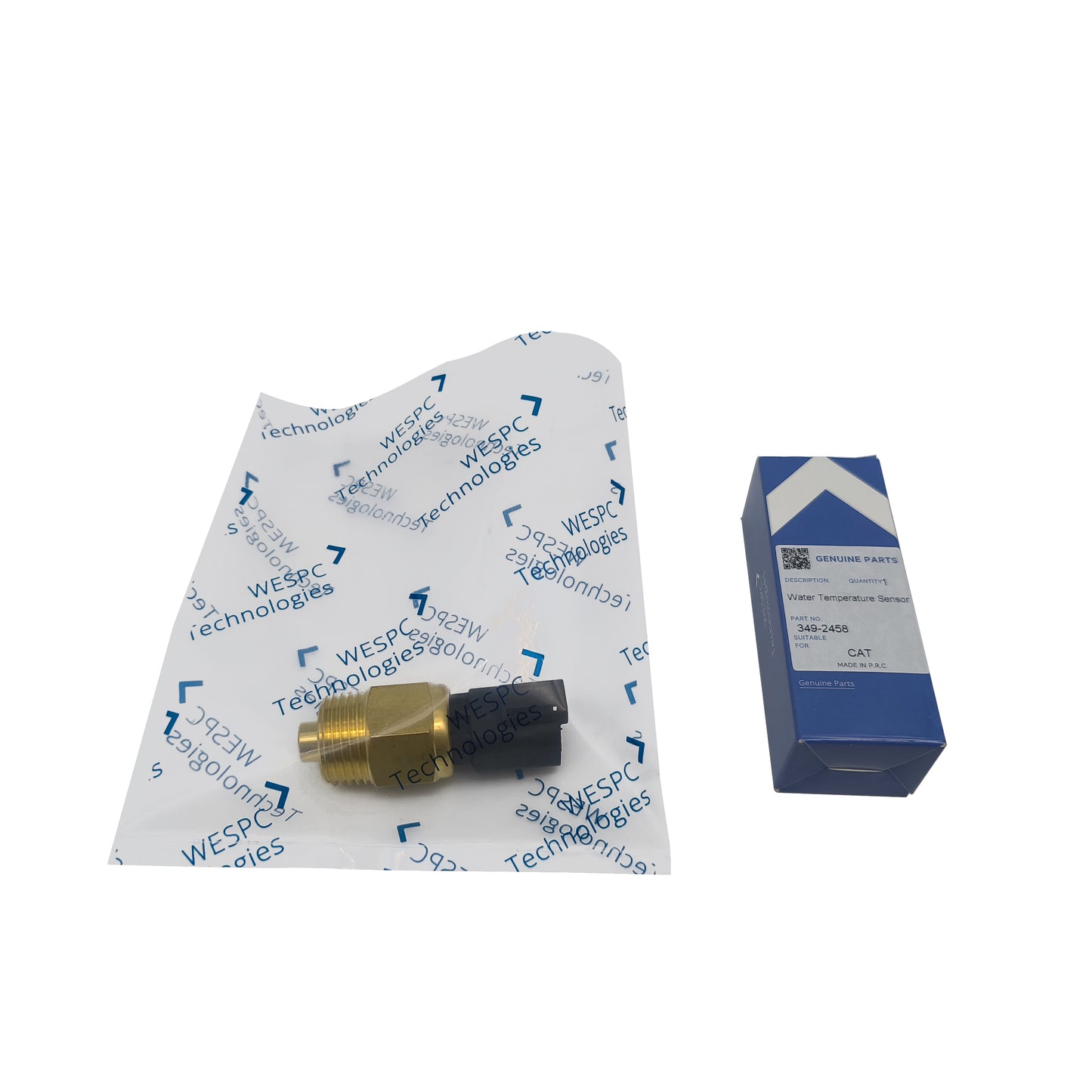 Water Temperature Sensor 349-2458 WESPC . Suitable for Construction Machinery Engine 1106 1103