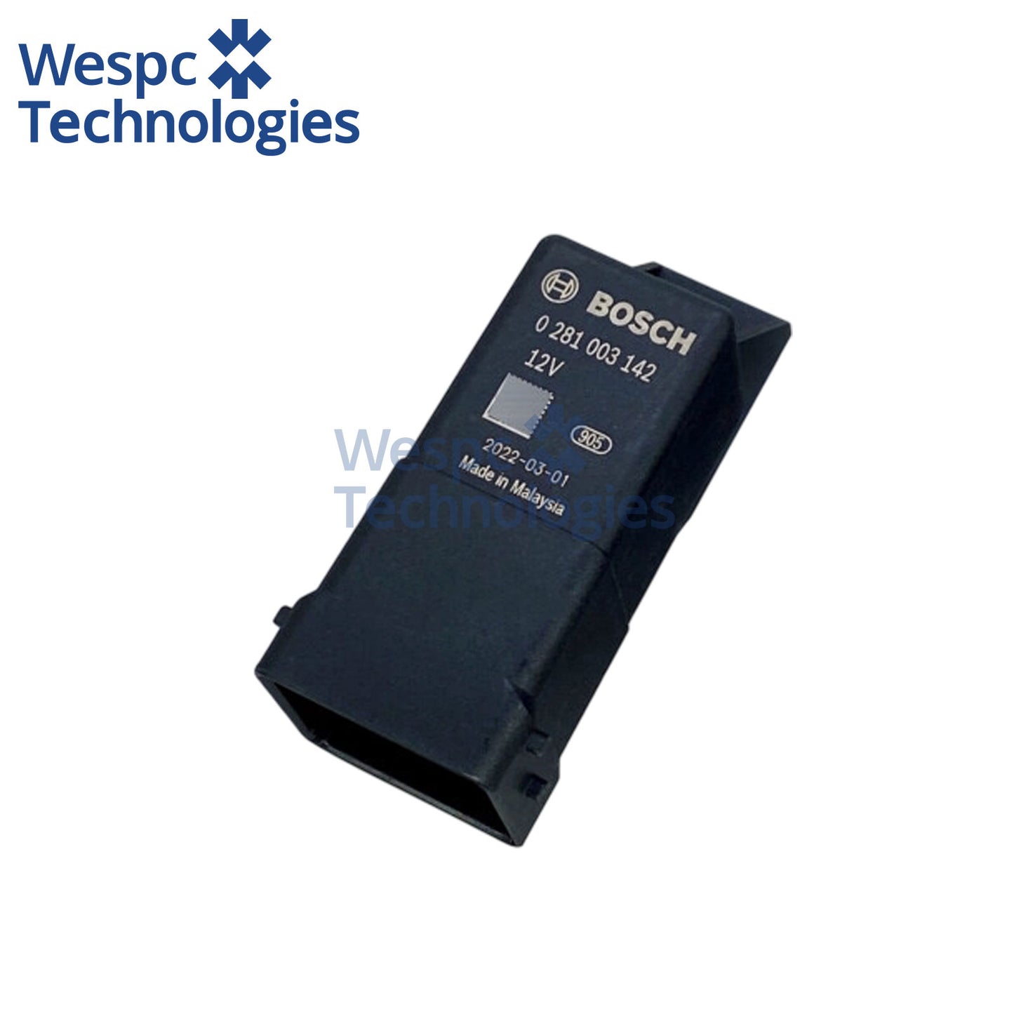 Original Bosch 0281003142 Heavy Duty Glow Plug Relay 12V DC 80A SPST Normally Open Preheating Control Relay