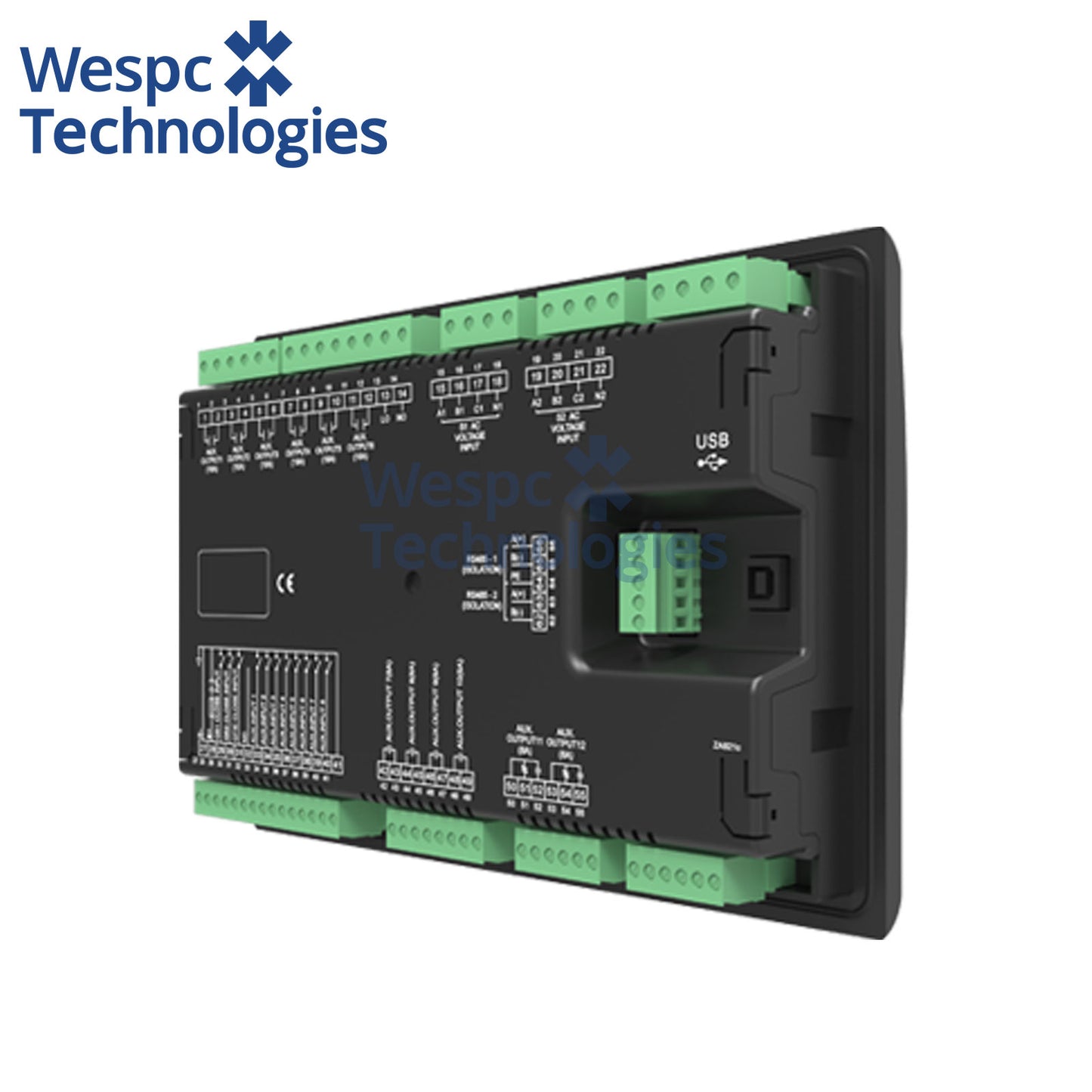 Original SmartGen HAT821 Dual Power Bus Tie Controller Intelligent Dual-Power Switchover Module