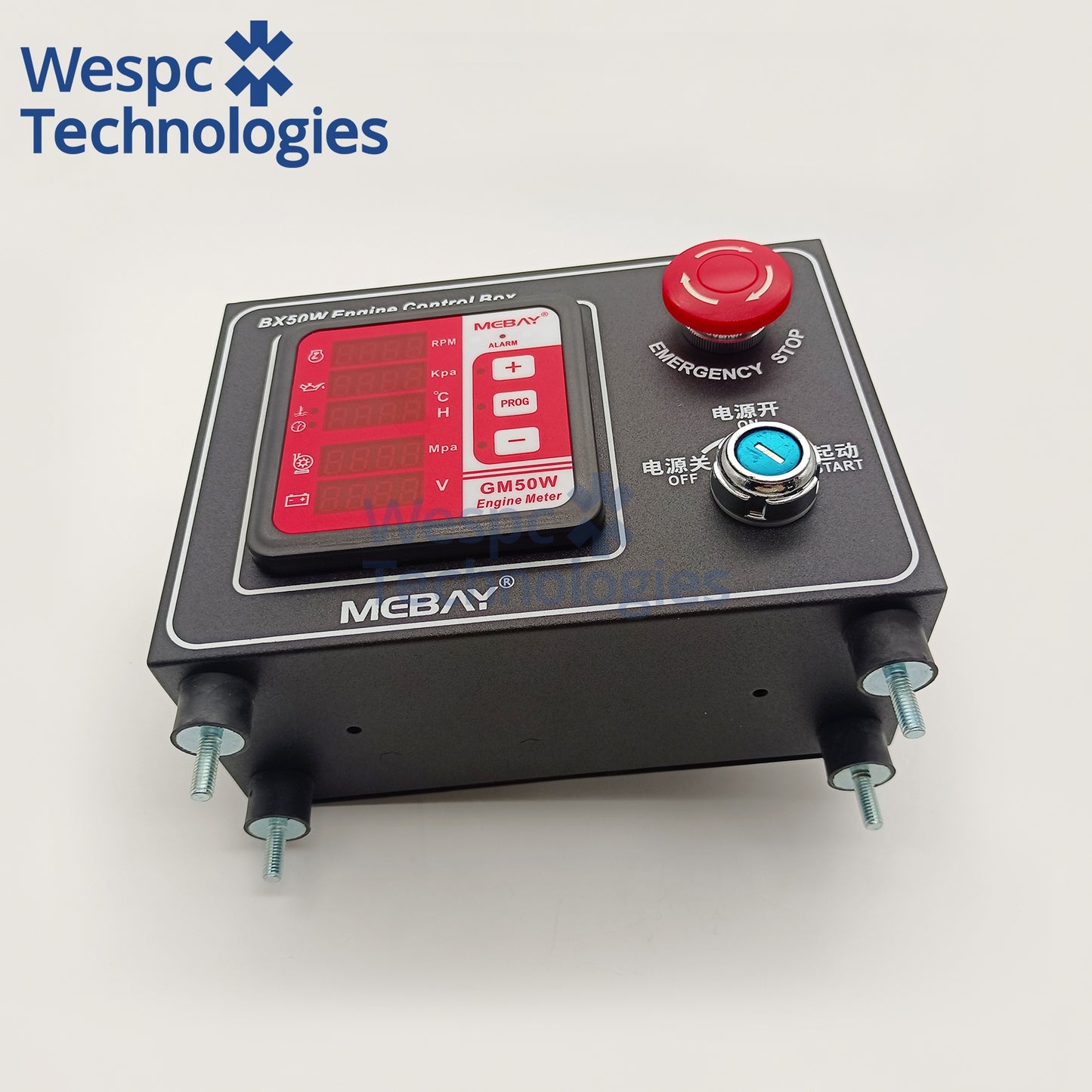 Original Genuine Mebay BX50W Plus Water Pump Engine Control Box Multi Functional Digital Meter