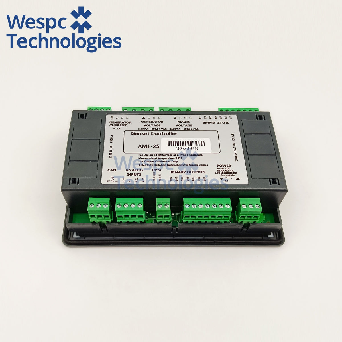 AMF25 Genset Controller Automatic Mains Failure Module Compatible With ComAp InteliLite AMF25