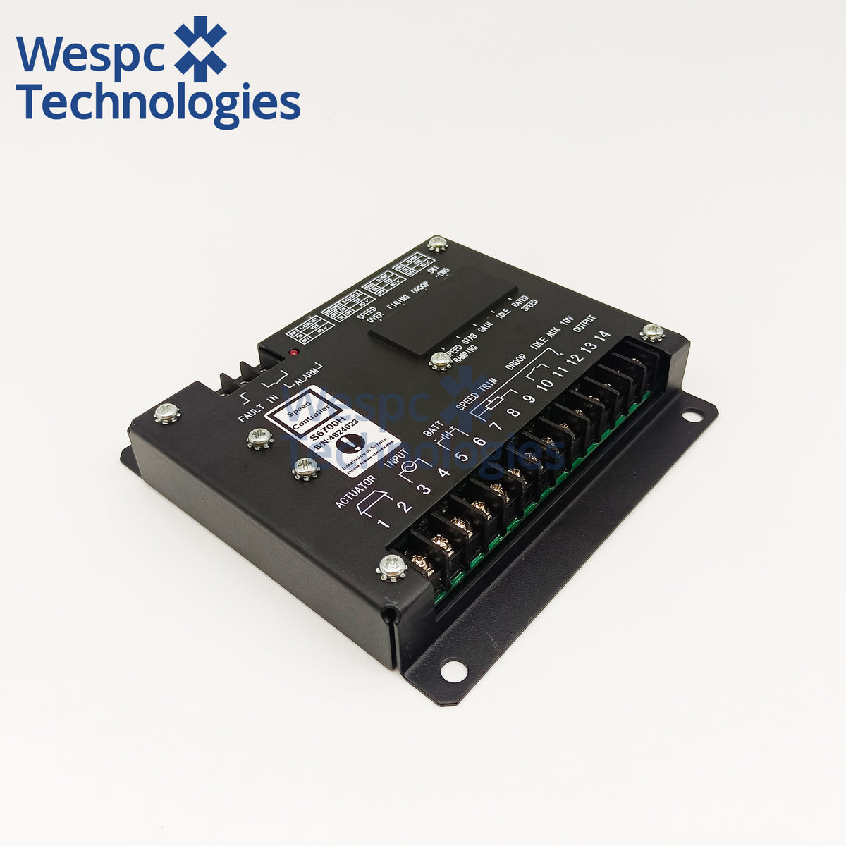 S6700H Speed Controller 24V Electronic Governor Compatible For Cummins Diesel Generator Governor