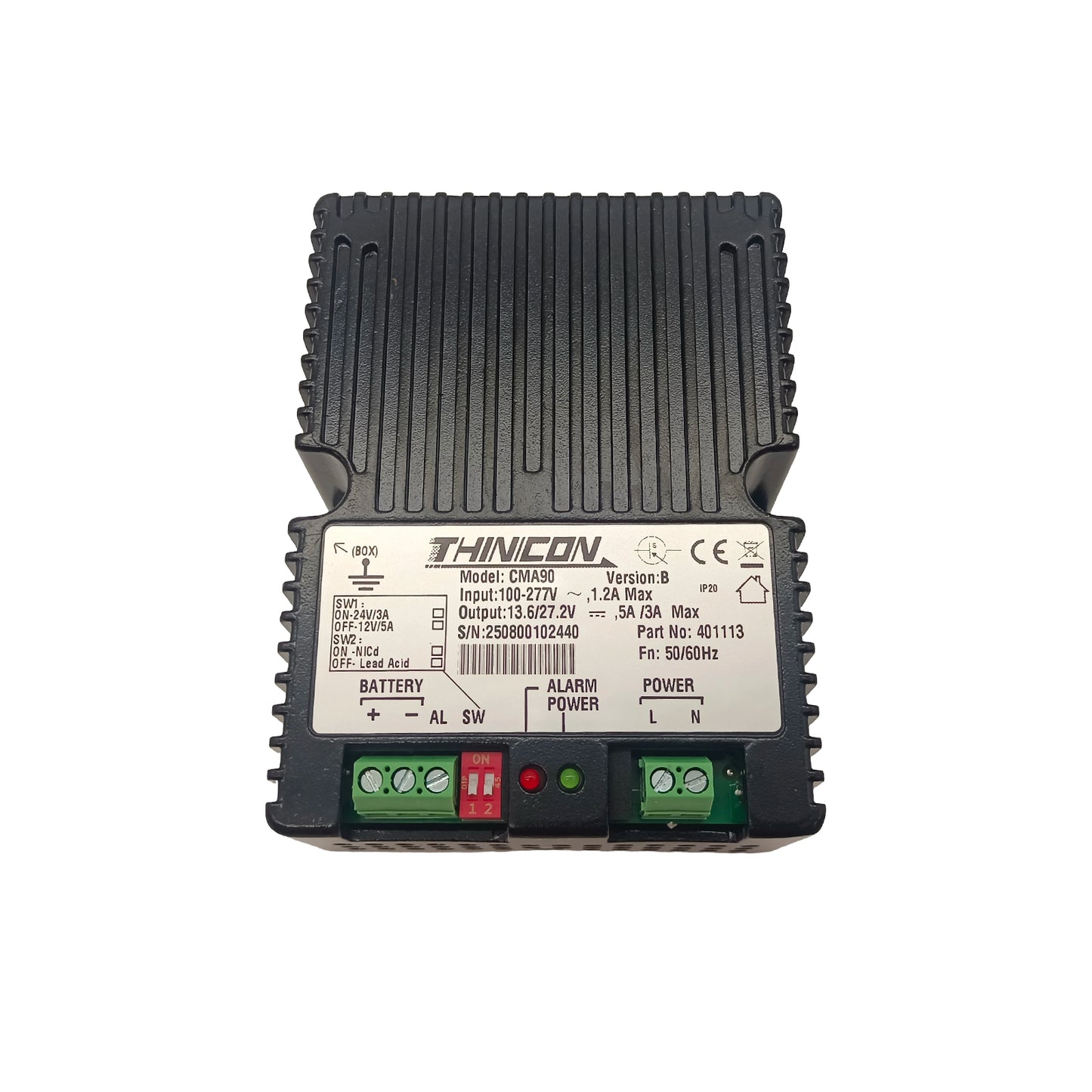 Original CMA90 Generator Intelligent Battery Charger 12V/24V Auto Identify Lead Acid NiCd Battery Automatic for Generator Engine 3A