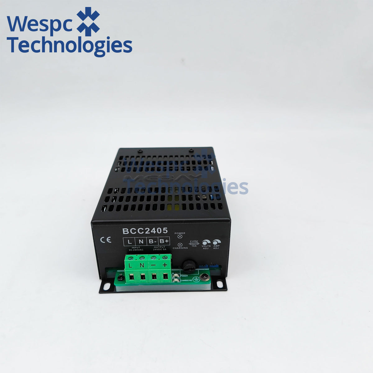 Original Mebay BCC2405 Fixed 24V 5A Intelligent Float Battery Charger Adjustable Voltage